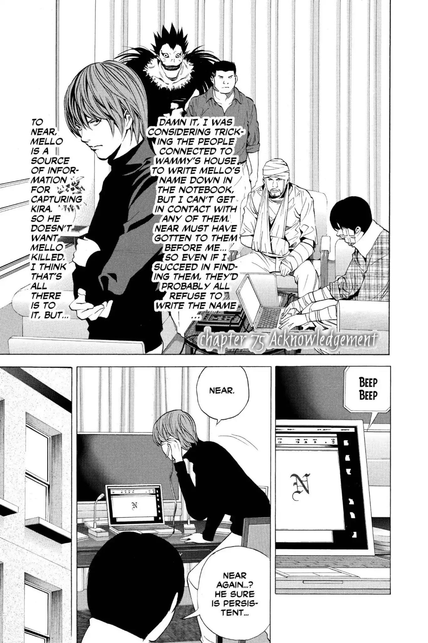 Death Note, Chapter 75 image 01